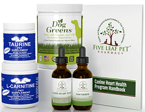 Five Leaf Botanicals Canine Heart Health Program for Canine Heart Disease