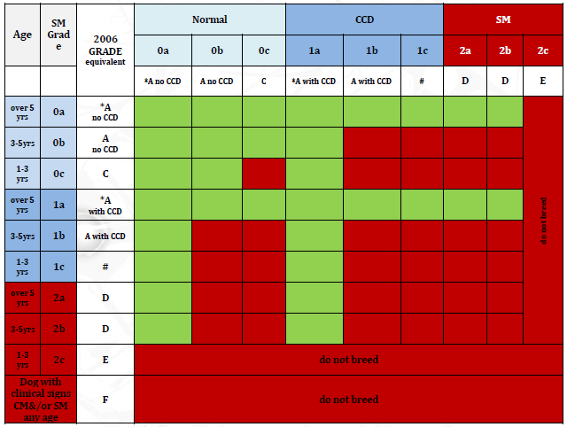 Syrinx Size Chart